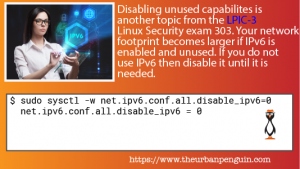 Disable IPv6
